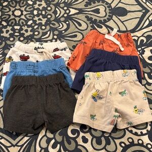 Colorful Baby Shorts Set